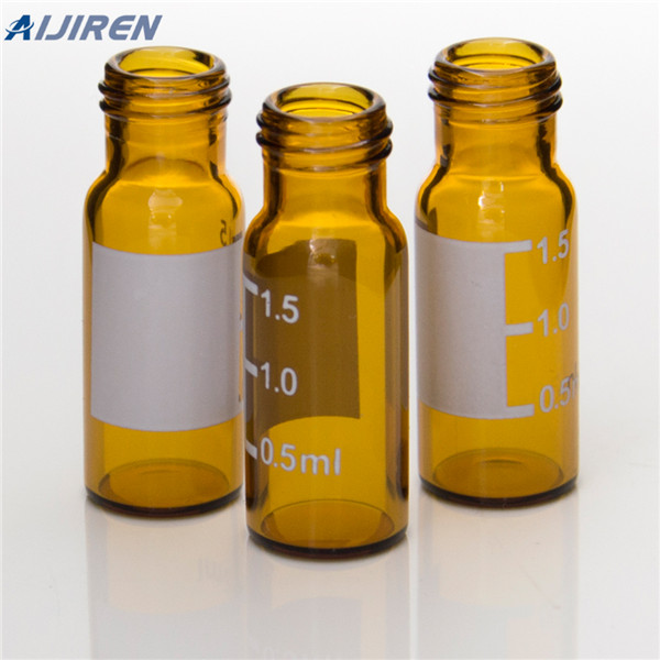 2ml screw vials in brown with closures supplier for waters hplc